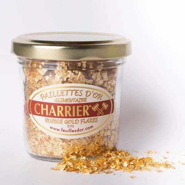 Gold glitter