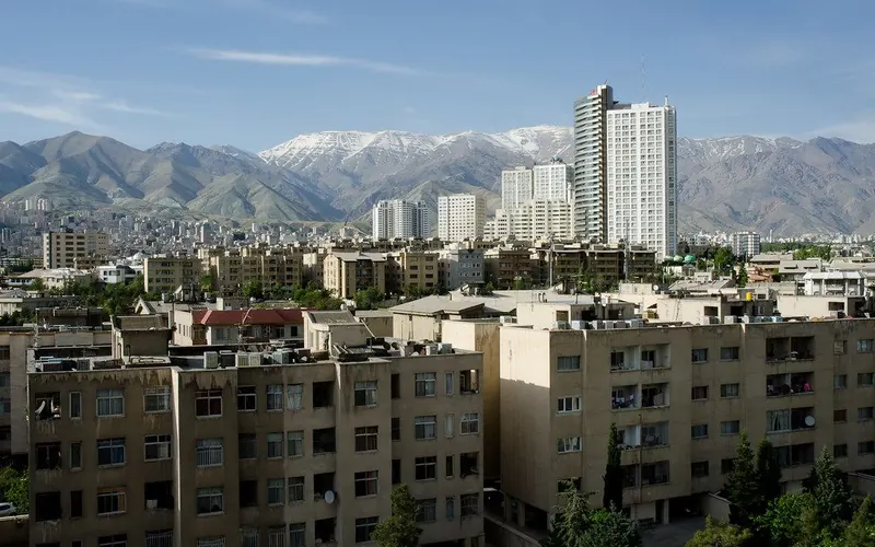 North Tehran and the Alborz mountains